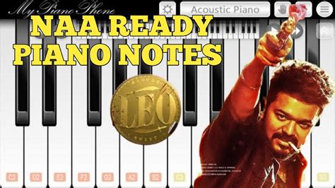 NAA Ready LEO Easy Keyboard Notes Tutorial Anirudh Thalapathy