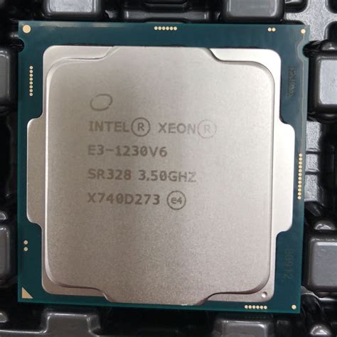 Intel Xeon E3-1230 V6 CPU 3.5GHz 8M 4 Core 8 Threads LGA1151 Processor ...