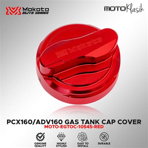 Mokoto Elite Series Honda Adv Pcx Cnc Alloy Gas Tank Cap