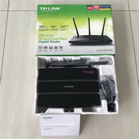 New In Box Original TP Link C 1200 Archer Wireless Dual Band Gigabit