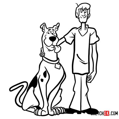 How to draw scooby doo and shaggy rogers – Artofit