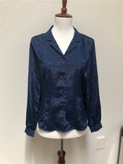 Sheer Nylon Bikini Vintage Navy Blue Silky Gusset Pan Gem