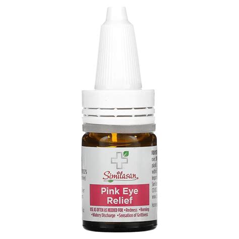 Similasan Pink Eye Relief Sterile Eye Drops 033 Oz