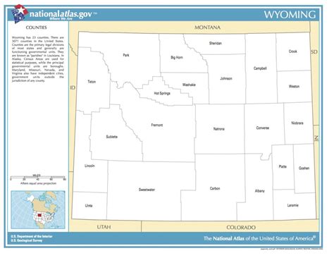 Map Of Wyoming Counties Public Domain Map Picryl Public Domain