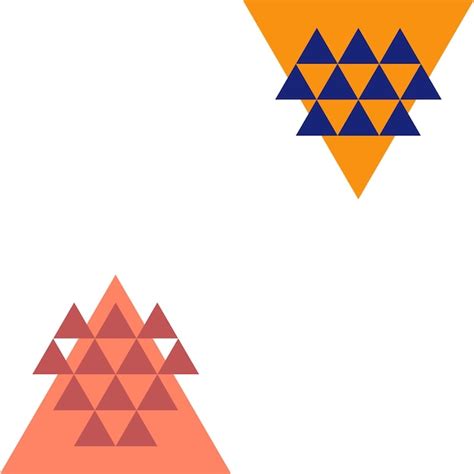 Premium Vector Triangle Geometry Vector Element