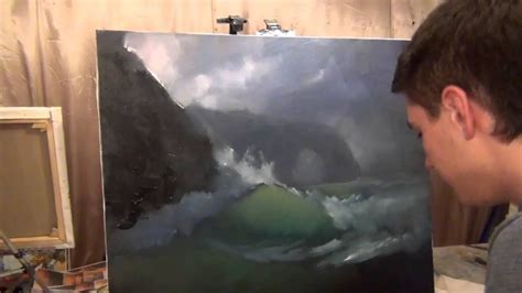 How to Paint an Ocean Wave in Oils - PaintingTube