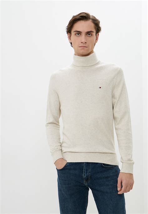 Водолазка Tommy Hilfiger, цвет: бежевый, RTLACD106001 — купить в ...