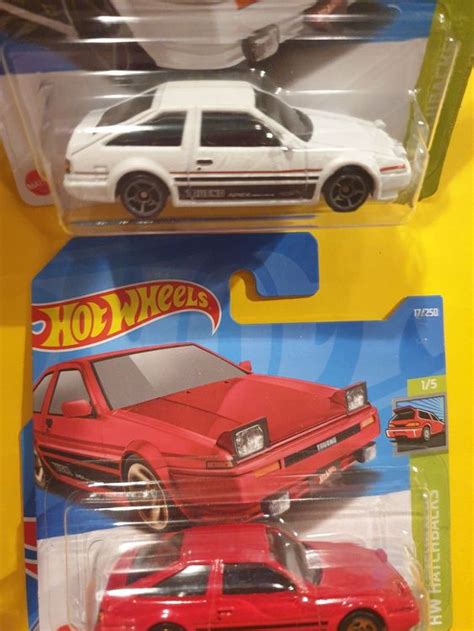 4 X Hot Wheels TOYOTA AE86 SPRINTER TRUENO Kaufen Auf Ricardo