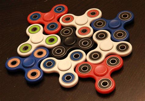 New Premium Edc Fidget Spinner Ceramic Hand Toy W Caps