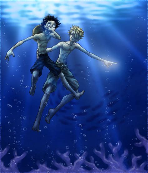 One Piece Of Fullmetal Heart ♥ Swimming In All Blue By Syb I Feel