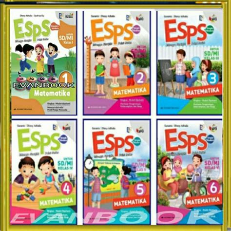 Jual Esps Matematika Kelas Akm Sd K Revisi Erlangga