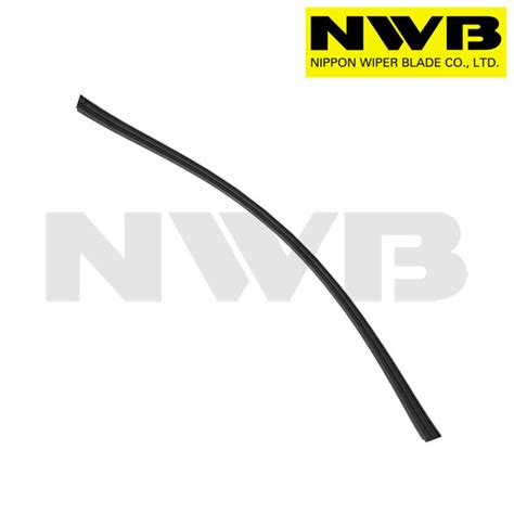 Nwb Rubber Refill For Design And Hybrid Wiper Blade Banana Type