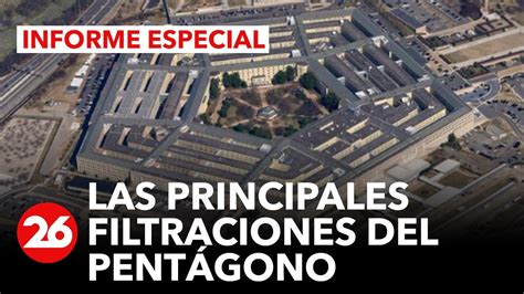 Las Cuatro Principales Filtraciones Del Pentágono Youtube