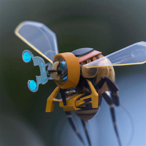 El Robot Robobee Desarrollado Por La Universidad De Harvard Es Un