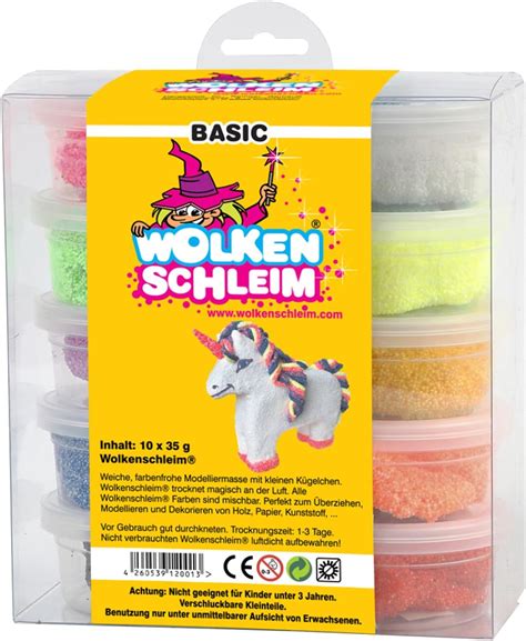 Wolkenschleim R Cloud Slime Basic Set Cans G Amazon