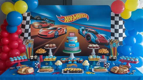 Como Organizar uma Festa de Aniversário o Tema Hot Wheels