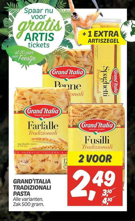 Grand Italia Tradizionali Pasta Aanbieding Bij Dekamarkt