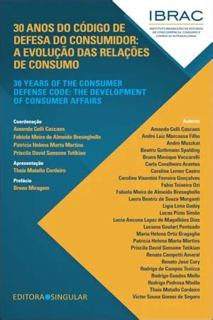 PDF 30 anos do Código de Defesa do Consumidor 30 years of the