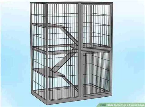 11 DIY Ferret Cage Ideas With Instructions - DIYnCrafty