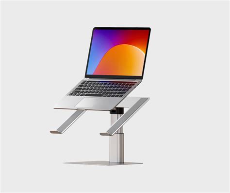 Baseus Metal Adjustable Laptop Stand Silver - itmega.lk