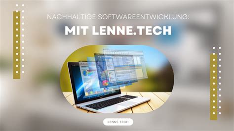 Nachhaltige Softwareentwicklung Wie lenne tech ökologische