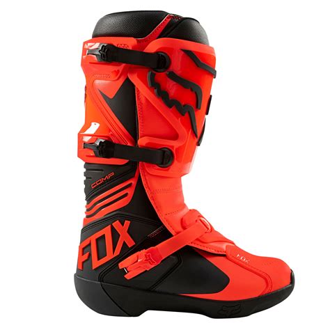 Botas De Motocross Fox Comp Orange Fluo Botas Off Road