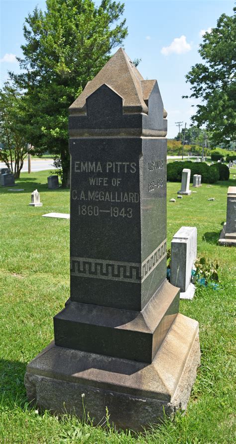 Emma Adelaide Pitts McGalliard 1860 1943 Find A Grave Memorial