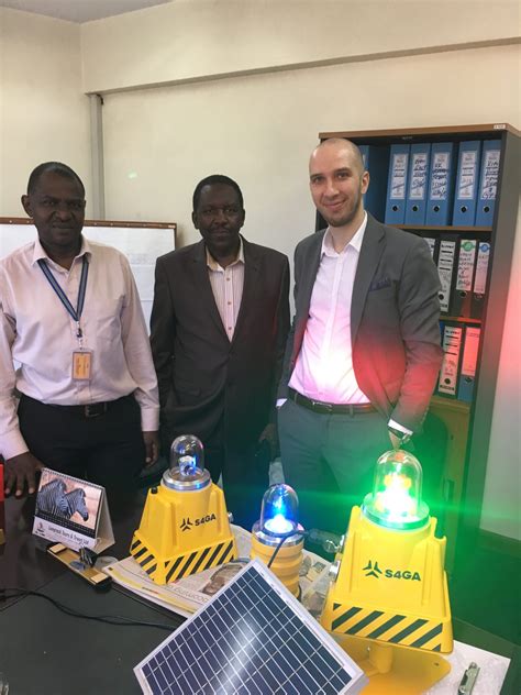 S4GA presented solar airfield lighting to KAA in Nairobi - S4GA