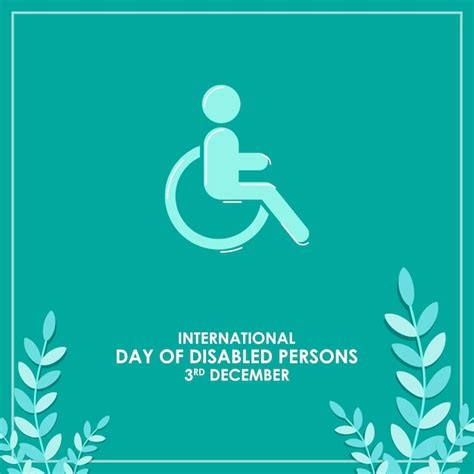 Premium Vector Vector Illustration For International Day Of Disabled