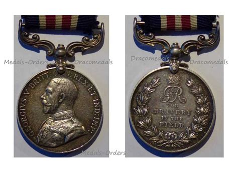 Britain Wwi Military Medal Bravery Field King George V Gv Ww1 1914 1918