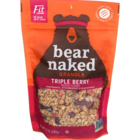 Bear Naked Granola Triple Berry Fit Ounce Fresh By Brookshire S