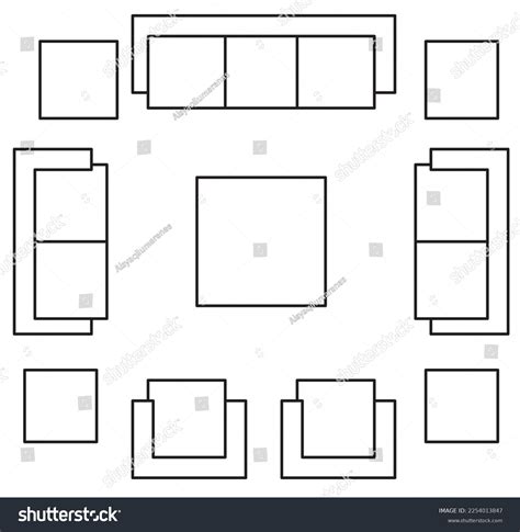 511 Side Sofa Outline Images, Stock Photos & Vectors | Shutterstock