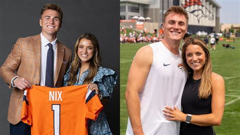 Bo Nixs Wife Izzy Joins Qb At Broncos Training Camp As Rookie Kicks