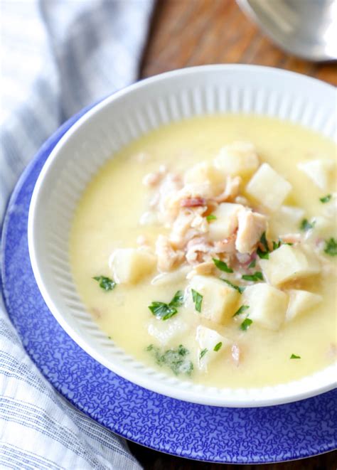 Keto Clam Chowder Low Carb I Breathe Im Hungry