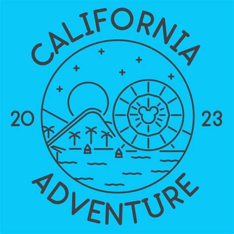 California Adventure Png And Svg File Etsy