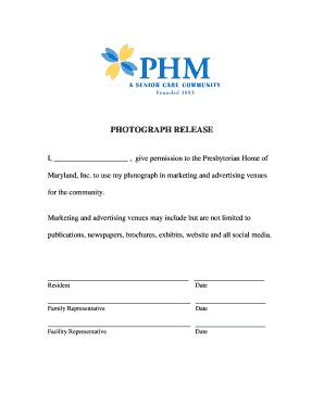 Church Photo Release Form Fill Online Printable Fillable Blank