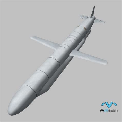 Kh-55-5.RU.grey 3D Model | MVRsimulation