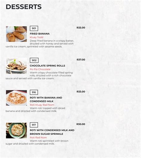 Simply Asia Menu Prices South Africa