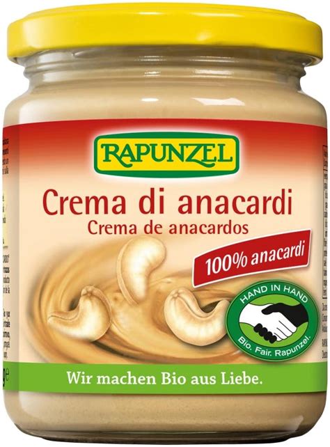 Crema Di Anacardi Rapunzel Agricoltura Biologica Naturas