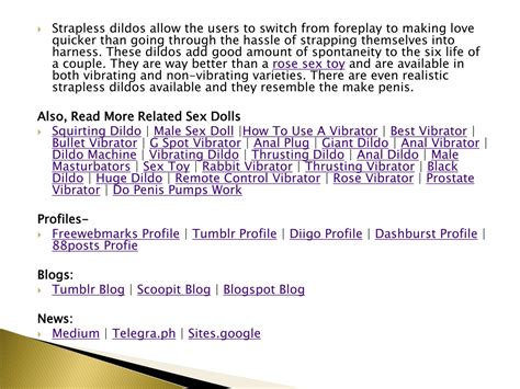 PPT Strapless Dildo Anal Vibrator Penis Pump At Pinkaiai PowerPoint Presentation ID
