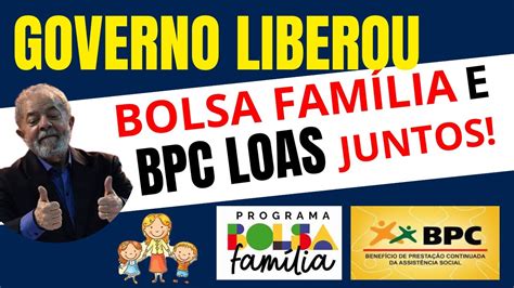 SURPRESA BOLETIM BPC LOAS 20 10 BOLSA FAMÍLIA E BPC JUNTOS JÁ ESTÁ