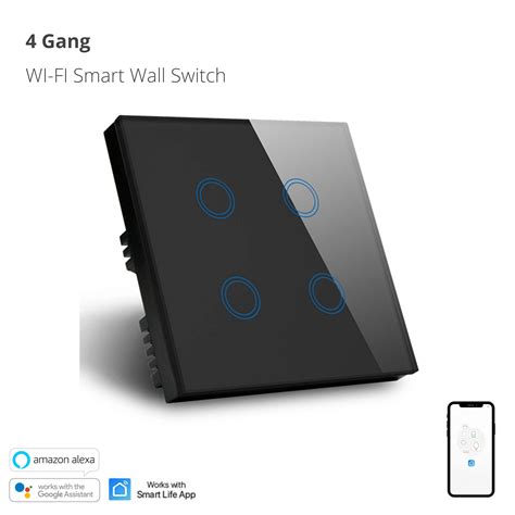 4 Gang Wifi Smart Switch The Trendy Creations