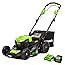 Amazon Greenworks 40V Brushless Self Propelled Lawn Mower 21 Inch