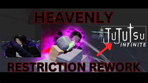 Jujutsu Infinite Heavenly Restriction Rework And Inventory Curse Youtube