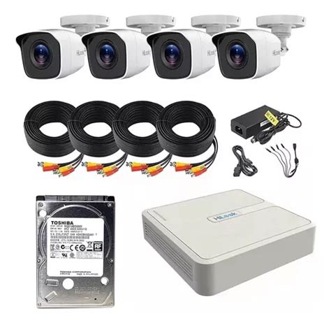 Kit Circuito Cerrado C Maras Hd Cctv Mp Hikvision Gb Mercadolibre