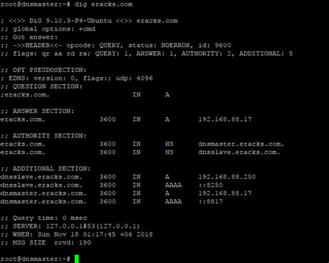 Install And Configure Bind9 DNS Server Service On Ubuntu 16 04 LTS