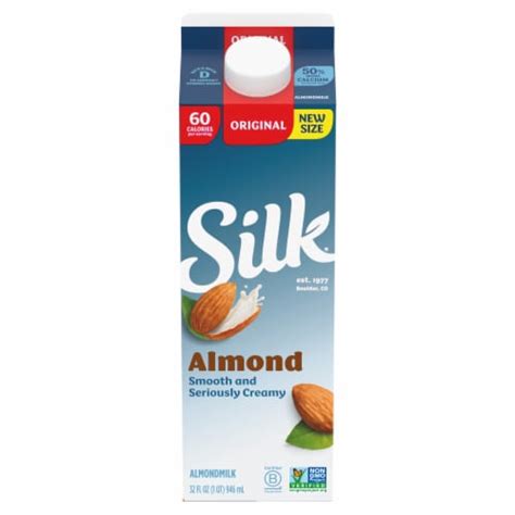 Silk® Original Almond Milk, 32 fl oz - QFC