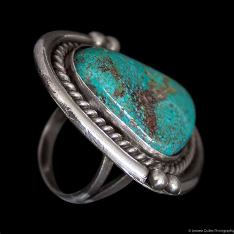 1960 S Navajo Turquoise Ring Wilde Ones London