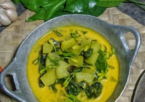 Resep Sayur Ganemo Sayur Daun Melinjo Khas Sulawesi Oleh Iiswatizain