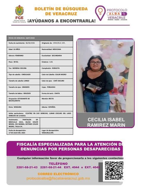 Cecilia Isabel Ram Rez Duran Fiscal A General Del Estado De Veracruz